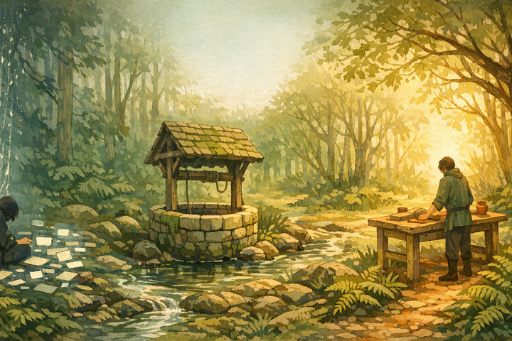 The Scroll That Empties the Well