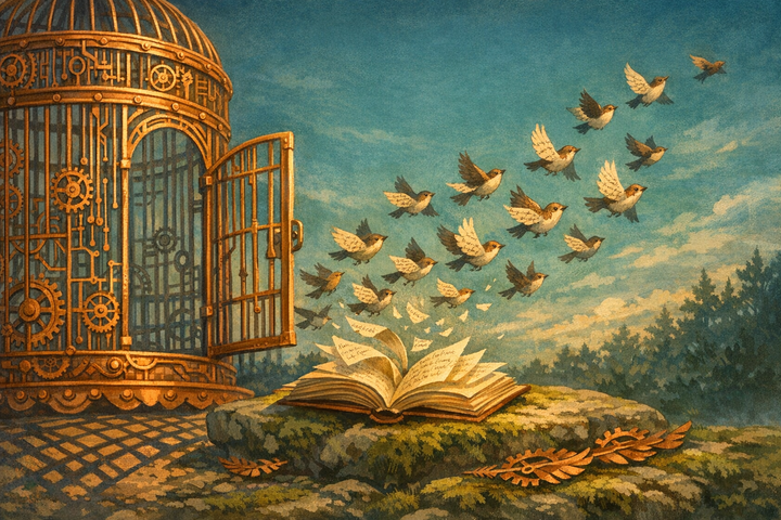 The Poet Who Built the Cage